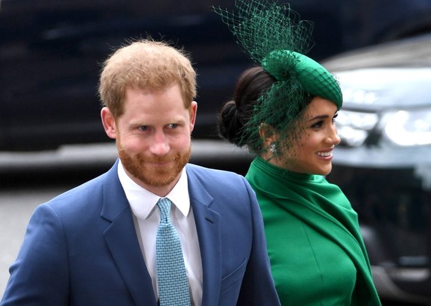 Książę Harry i księżna Meghan tuż przed Megxitem, marzec 2020 / 	NEIL HALL /PAP/EPA