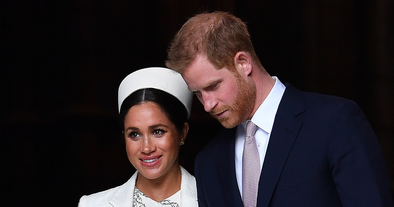 Książę Harry i księżna Meghan /BEN STANSALL /AFP