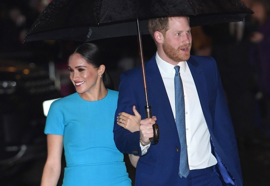 Książę Harry i księżna Meghan /NEIL HALL /PAP/EPA