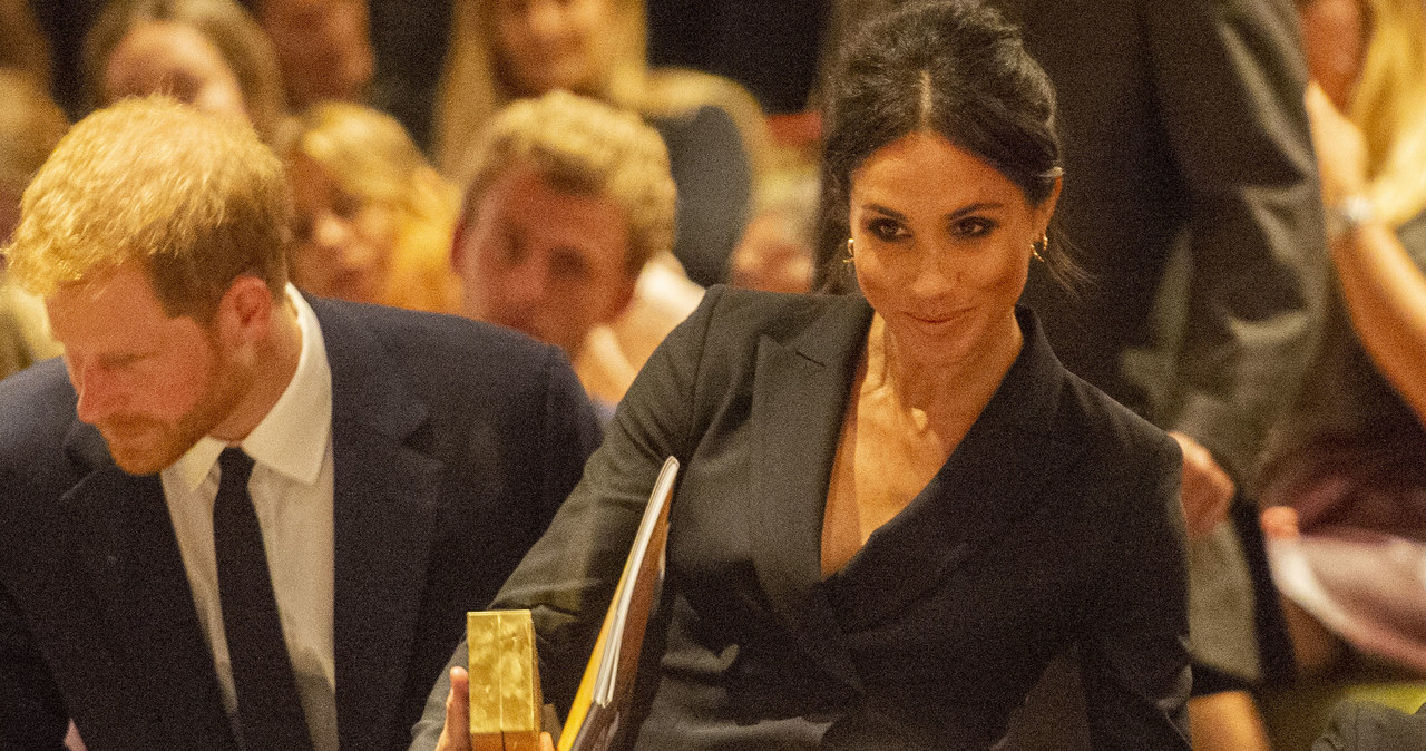 Książę Harry i Meghan Markle na premierze musicalu /WPA Pool /Getty Images