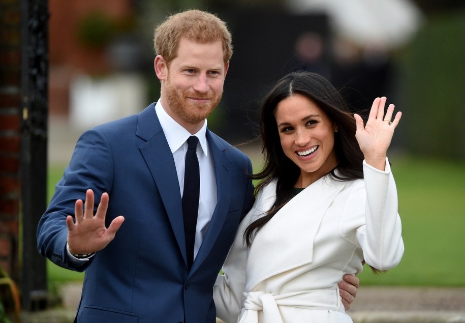 Książę Harry i Meghan Markle tuż po ogłoszeniu zaręczyn, 27 listopada 2017 /	FACUNDO ARRIZABALAGA /PAP/EPA
