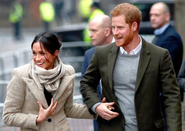 Książę Harry i Meghan Markle / 	NEIL HALL /PAP/EPA