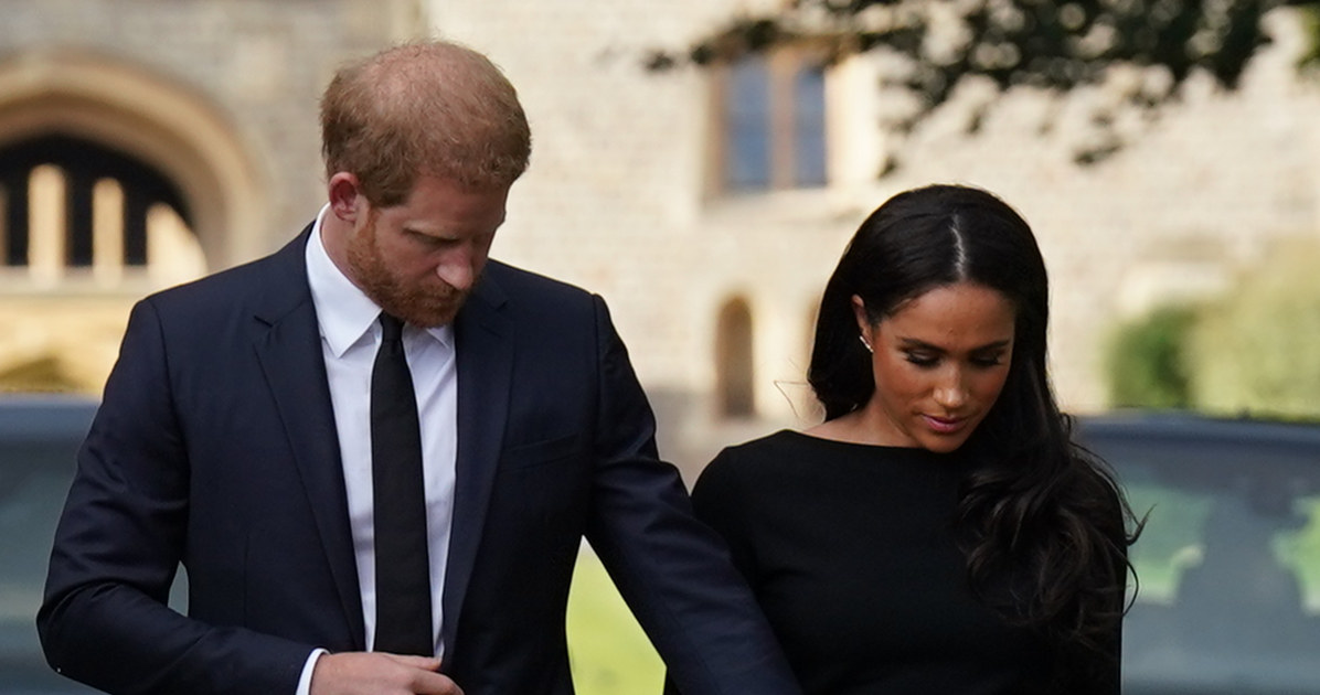 Książę Harry i Meghan Markle /Agencja FORUM