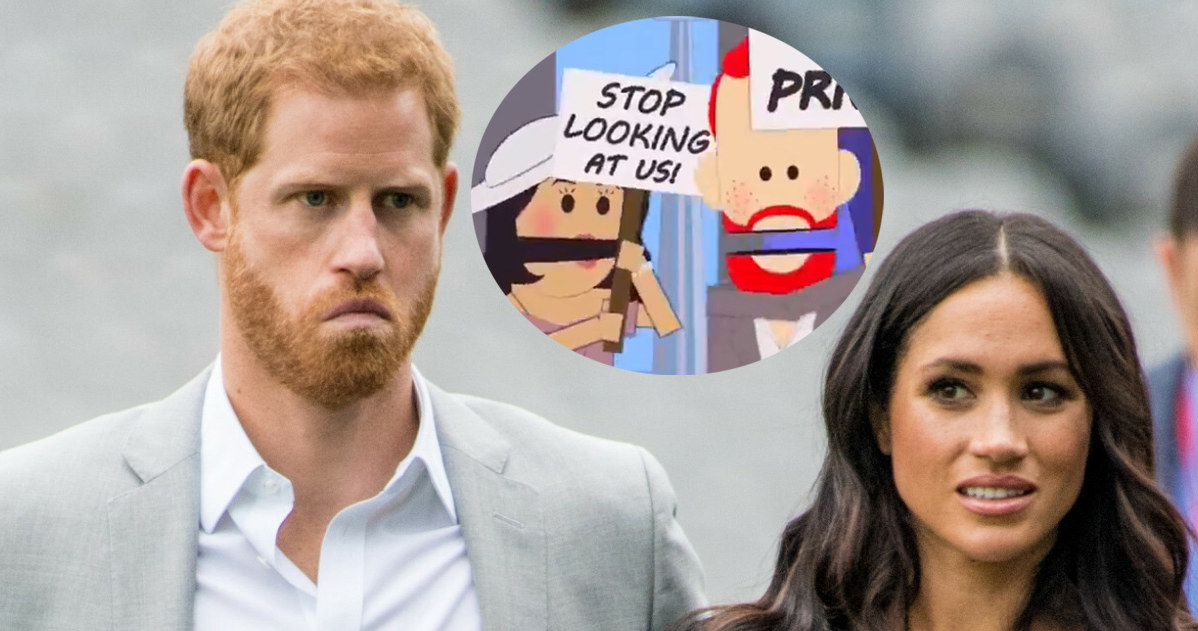 Książe Harry i Meghan Markle /Screen z Twittera, Backgrid/East News /East News