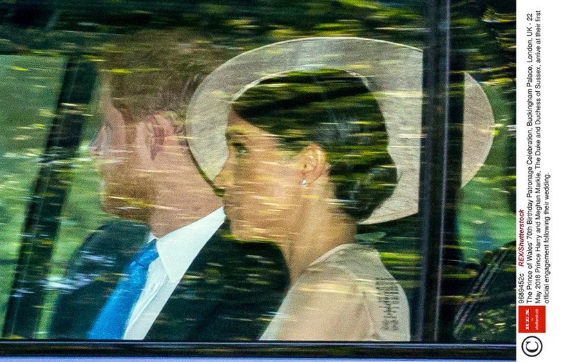 Książę Harry i Meghan na nieoficjalnym zdjęciu /REX/Shutterstock /East News