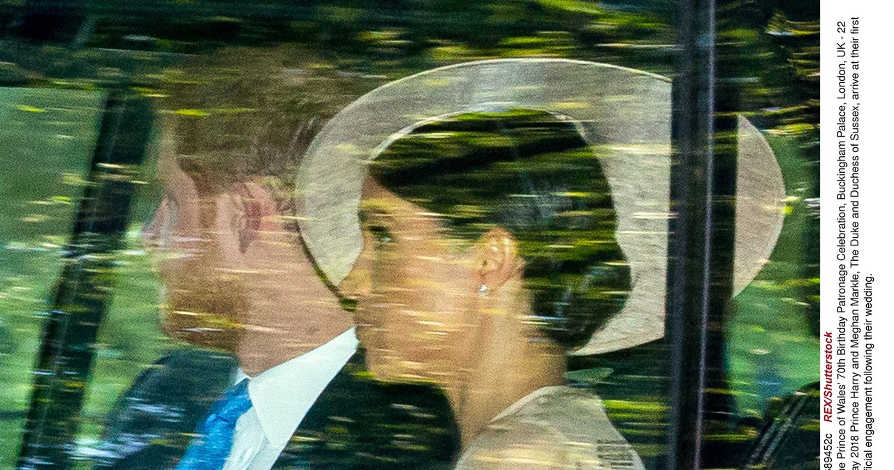 Książę Harry i Meghan na nieoficjalnym zdjęciu /REX/Shutterstock /East News