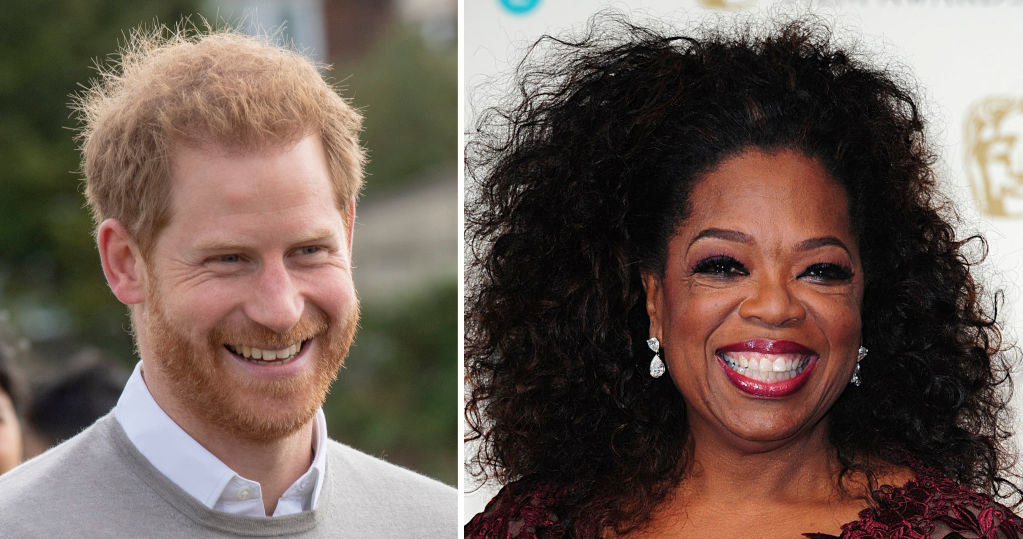 Książe Harry i Oprah Winfrey /PAP/PA /Getty Images