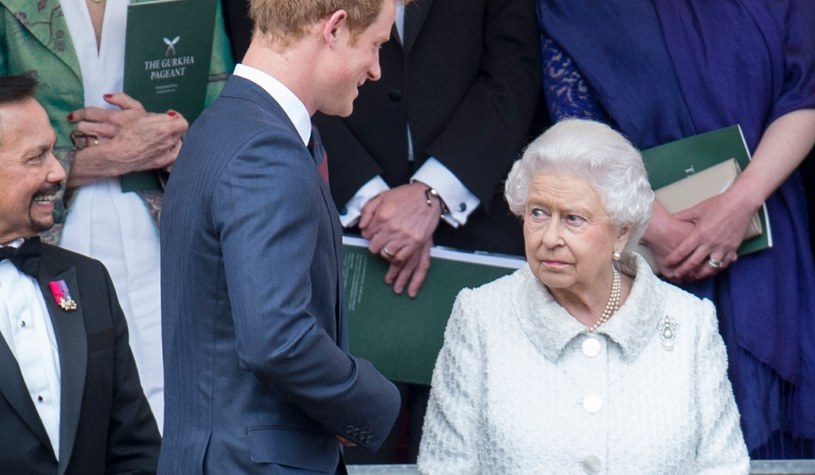 Książę Harry, królowa Elżbieta II /Getty Images