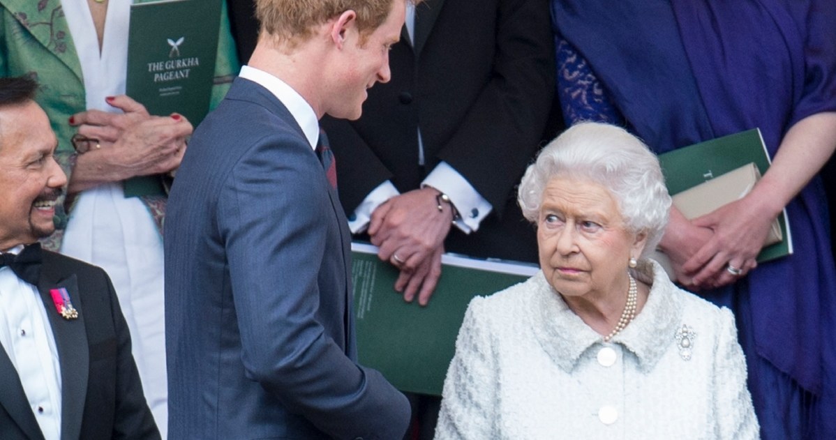 Książę Harry, królowa Elżbieta II /Getty Images