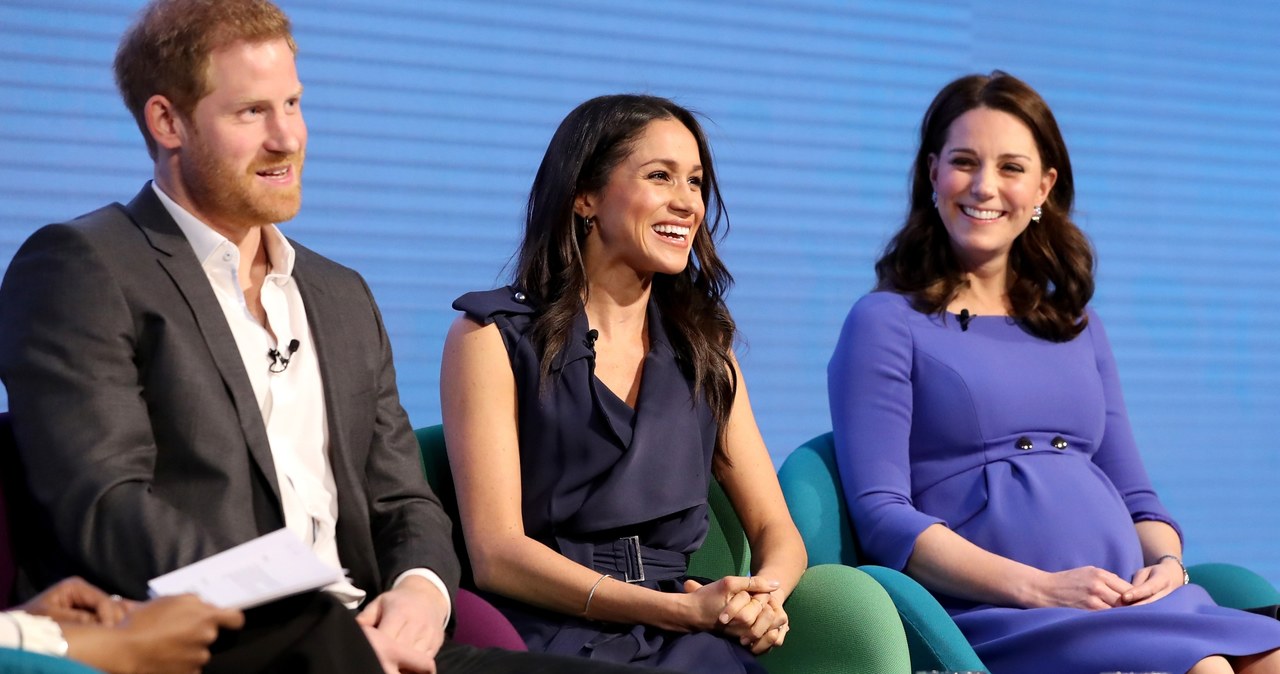 Książę Harry, książę Meghan, księżna Kate /Chris Jackson /Getty Images