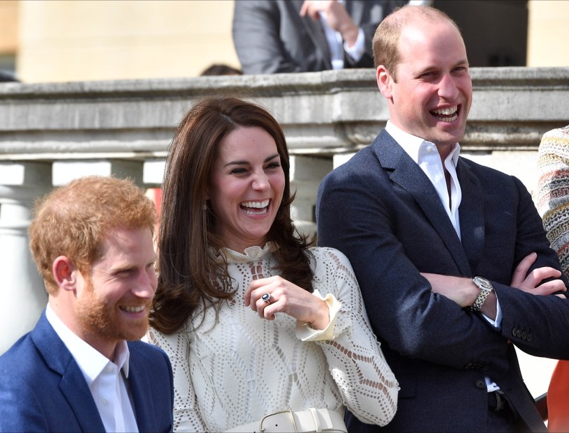 Książę Harry, księżna Kate, książę William /Getty Images
