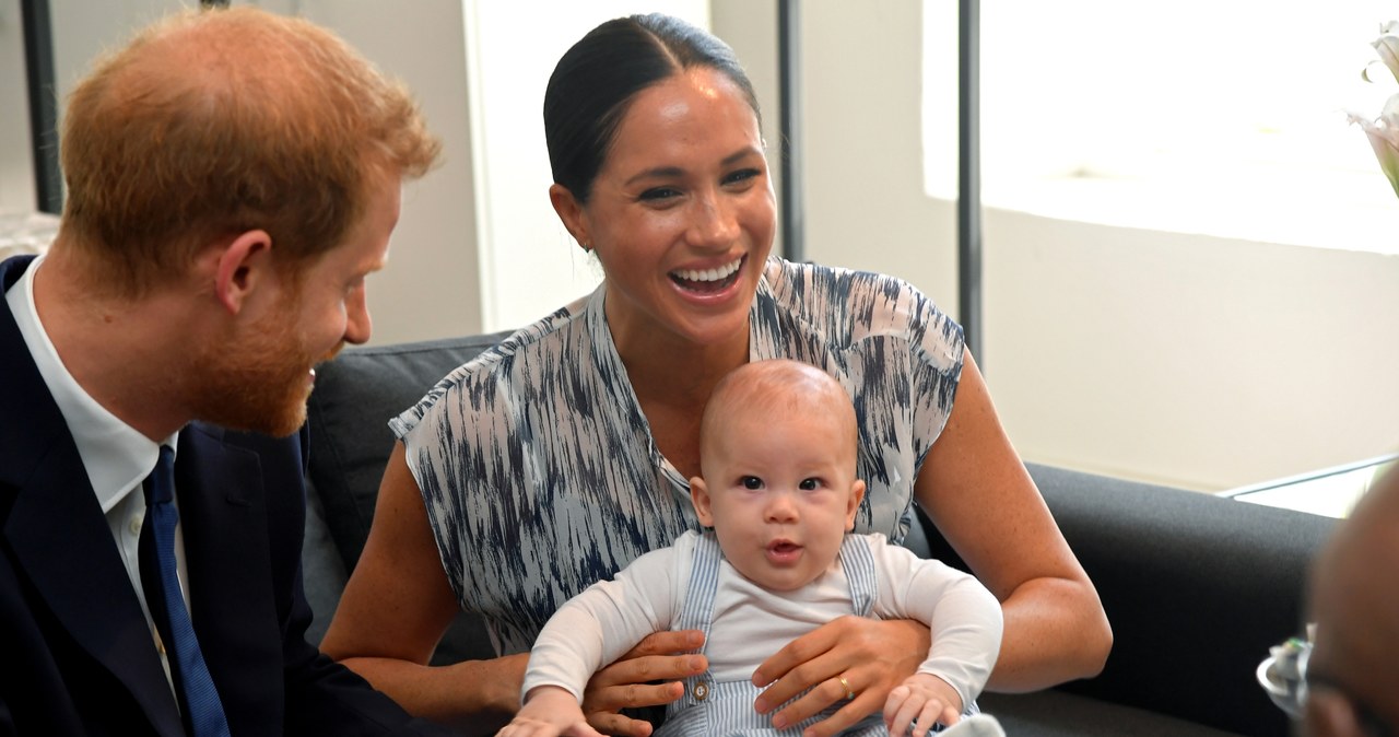 Książę Harry, księżna Meghan i Archie /Getty Images