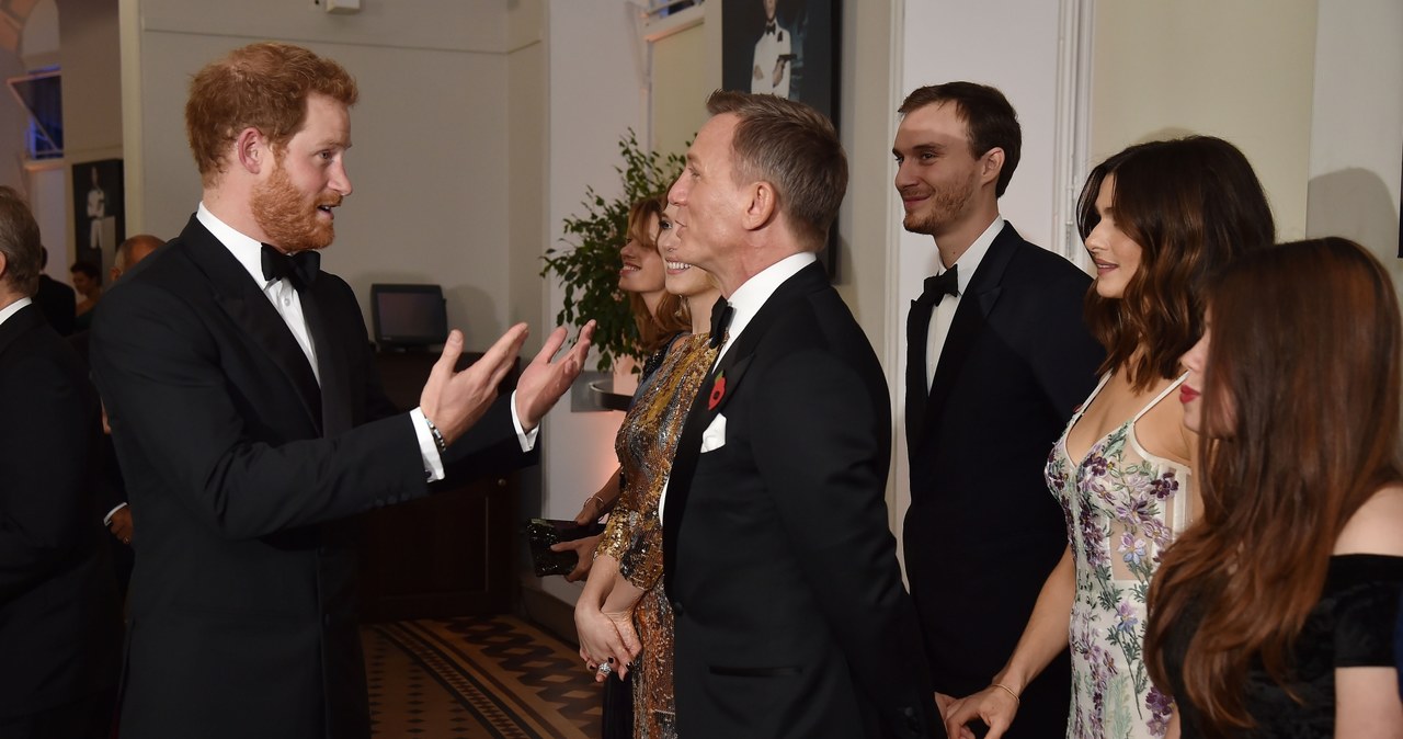 Książę Harry na premierze "Bonda" /WPA Pool / Pool /Getty Images