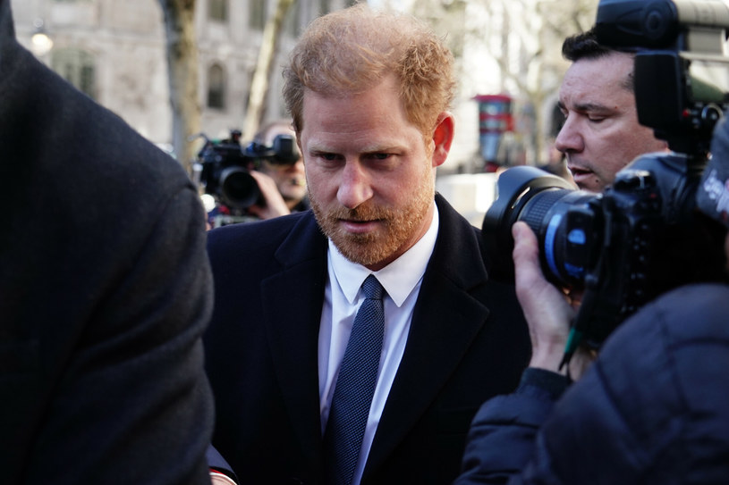 Książę Harry pojawił się w Londynie /Jordan Pettitt/Press Association/East News /East News