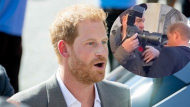 Książę Harry szedł do sądu i brutalnie wpadł na fotografa. Reakcja royalsa zadziwia!