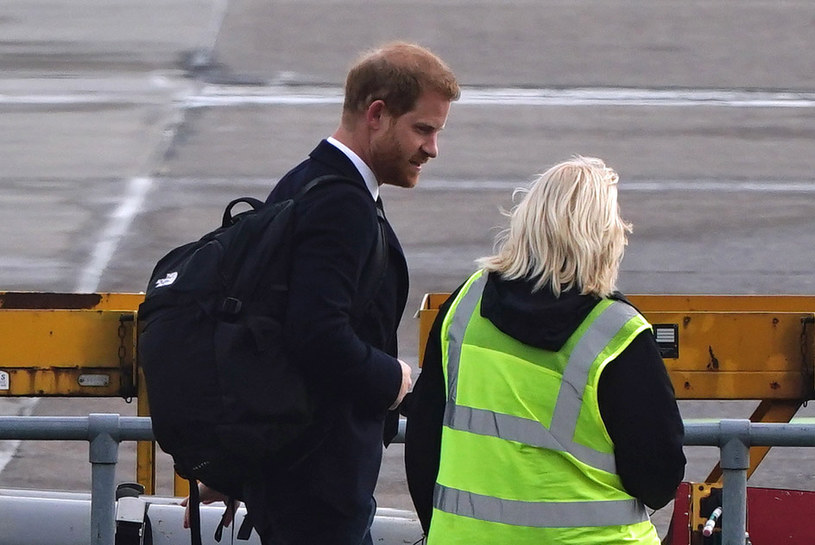 Książę Harry w drodze do Balmoral /Getty Images