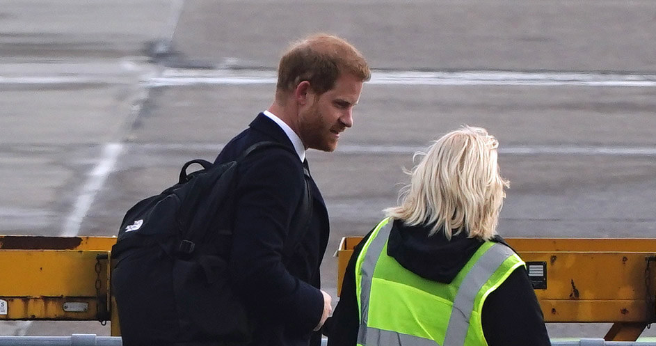 Książę Harry w drodze do Balmoral /Getty Images