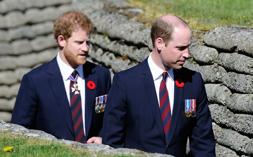 Książę Harry z bratem księciem Williamem. /Marechal Aurore/ABACA/EAST NEWS /East News