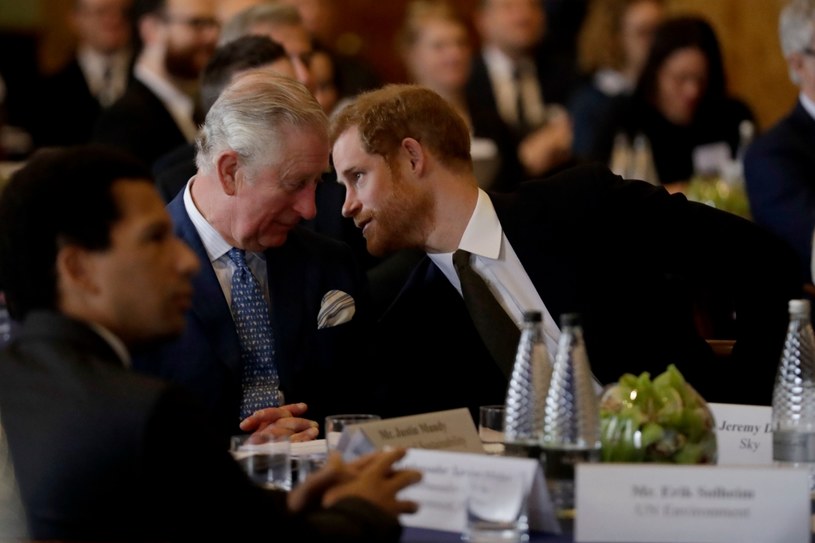 Książę Karol i książę Harry /WPA Pool /Getty Images