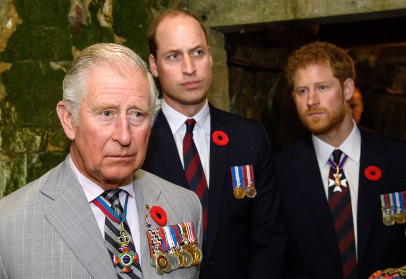 Książę Karol i książę William, a od niedawna także i książę Harry, borykają się z pewnym problemem /Pool / Pool /Getty Images