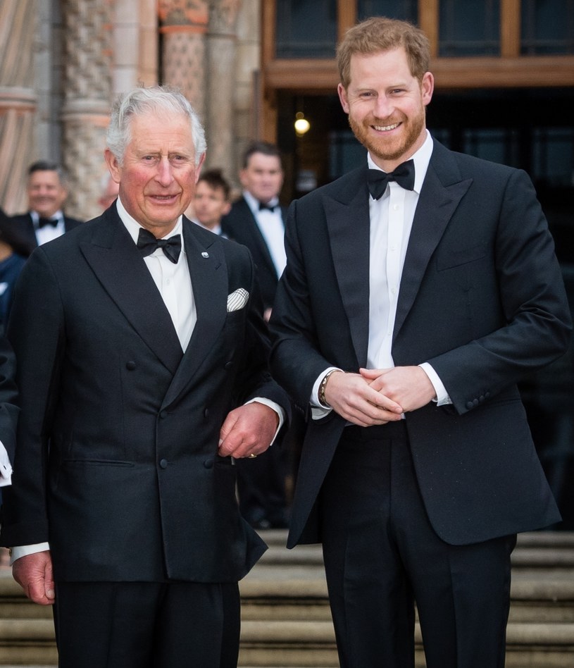 Książę Karol, książę Harry / Samir Hussein/Samir Hussein/WireImage /Getty Images