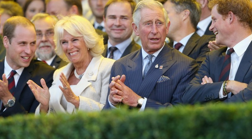 Książę Karol, księżna Camilla i dzieci /Chris Jackson / Staff  /Getty Images