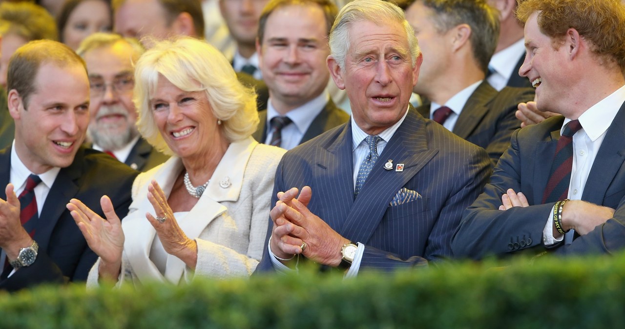 Książę Karol, księżna Camilla i dzieci /Chris Jackson / Staff  /Getty Images