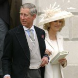 Książę Karol z małżonką, Camillą Parker Bowles /AFP