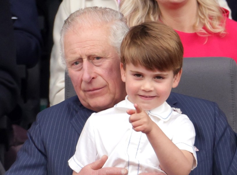 Książę Karol z wnuczkiem /Chris Jackson / Staff  /Getty Images