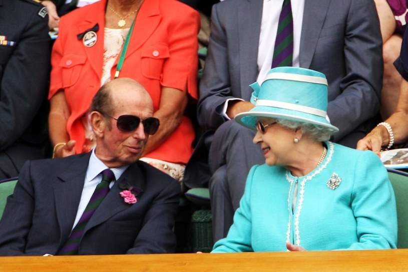 Książę Kentu i królowa Elżbieta II /Oli Scarff / Staff /Getty Images