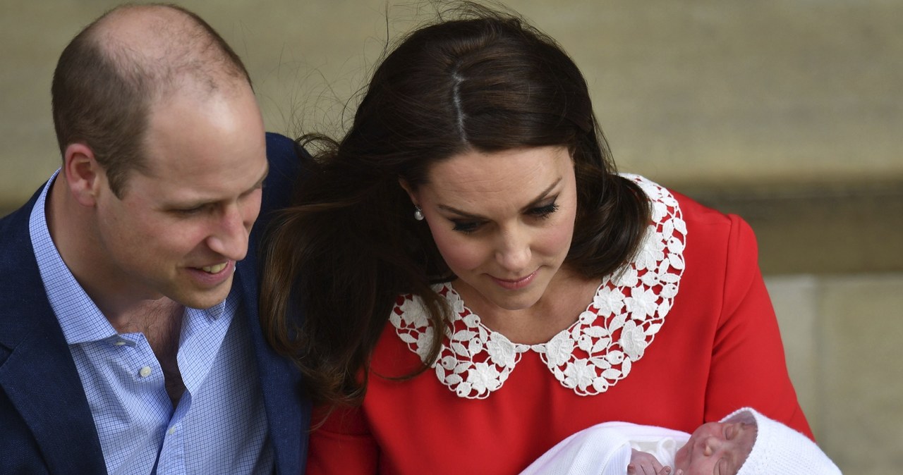 Książę Louis to trzecie dziecko Kate i Williama /East News