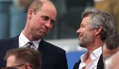 Książę William dawno nie był tak radosny. Wyściskał się z Frederikiem