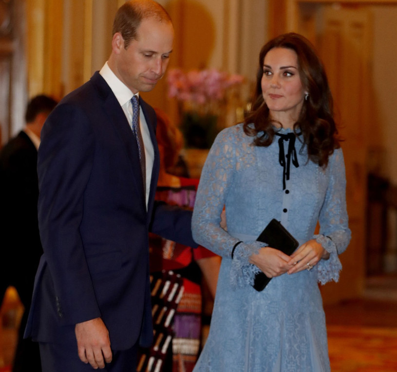 Książę William i ciężarna księżna Kate /ROTA / i-Images /East News