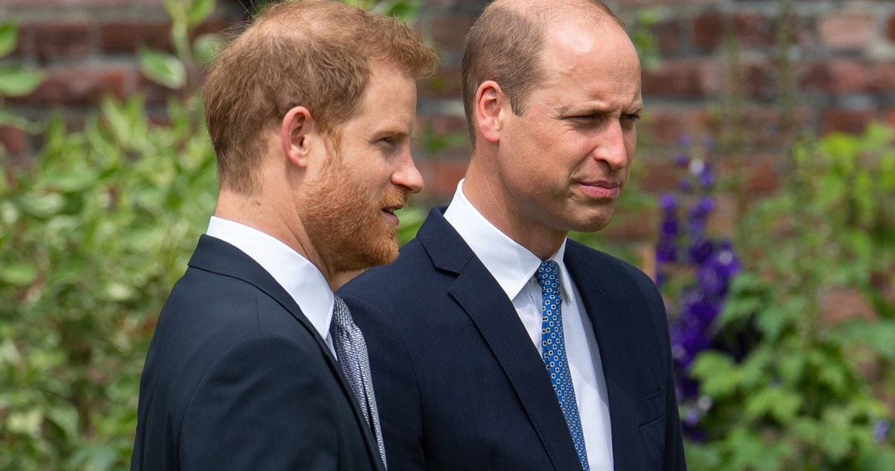 Książę William i Harry spotkali się pierwszy raz od kwietnia 2021 roku, gdy byli na pogrzebie księcia Filipa /WPA Pool /Getty Images