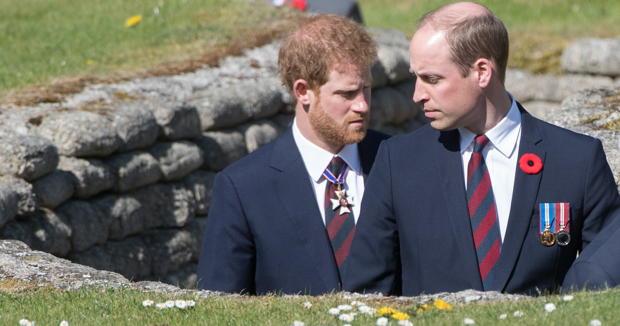 Książę William i Harry /Samir Hussein /Getty Images