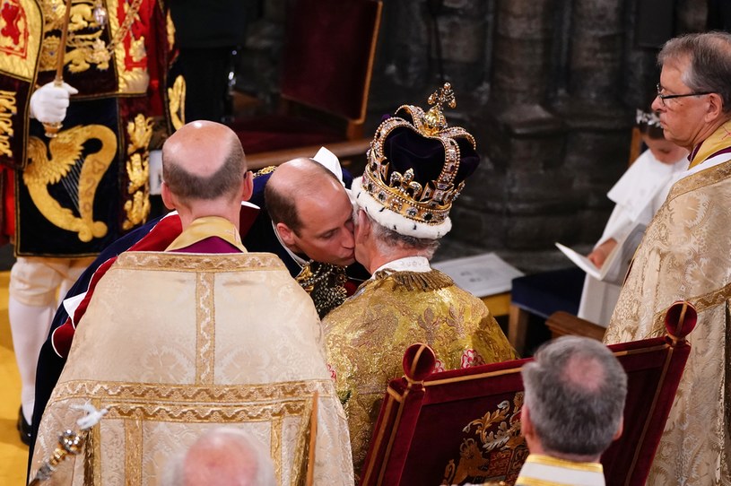 Książę William i król Karol III /Getty Images