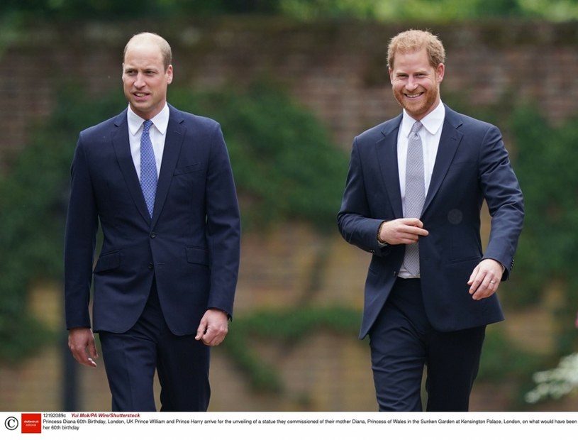 Książę William i książę Harry /Rex Features/EAST NEWS /East News