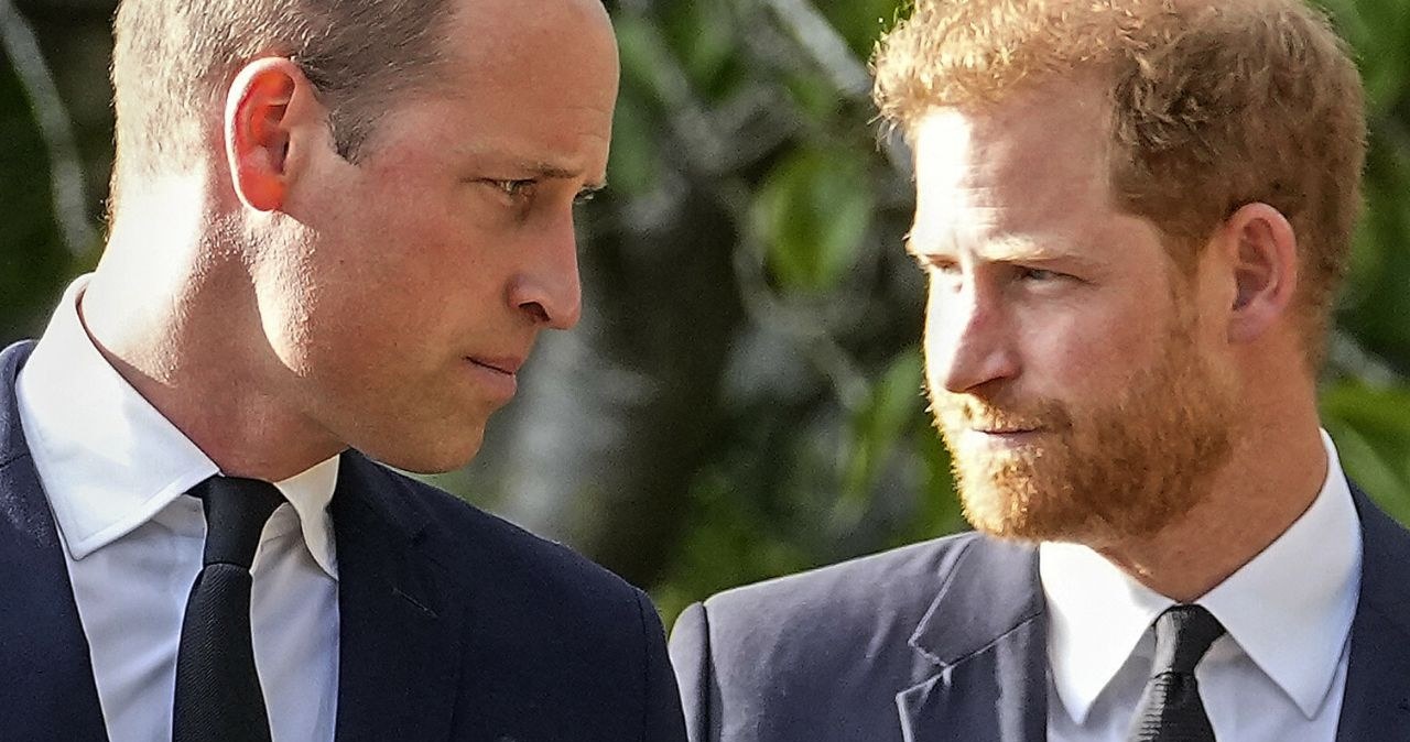 Książę William i książę Harry /AP/Associated Press/East News /East News