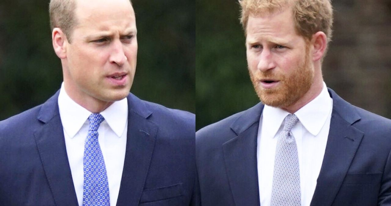 Książę William i książę Harry /POOL PA/Associated Press/East News /East News