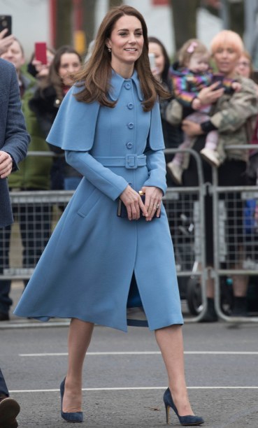 Książę William i księżna Cambridge z wizytą w Północnej Irlandii, Ballymena, 28 luty 2019 fot. Rex Features /East News