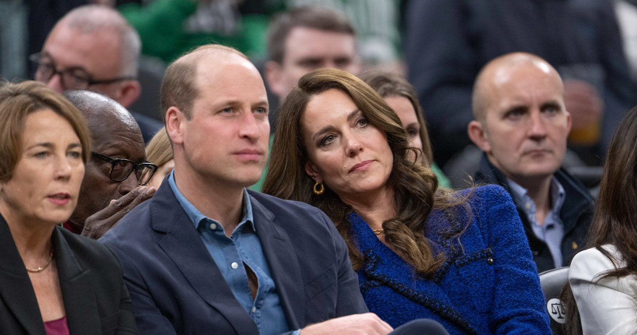 Książę William i księżna Kate w Bostonie /Getty Images