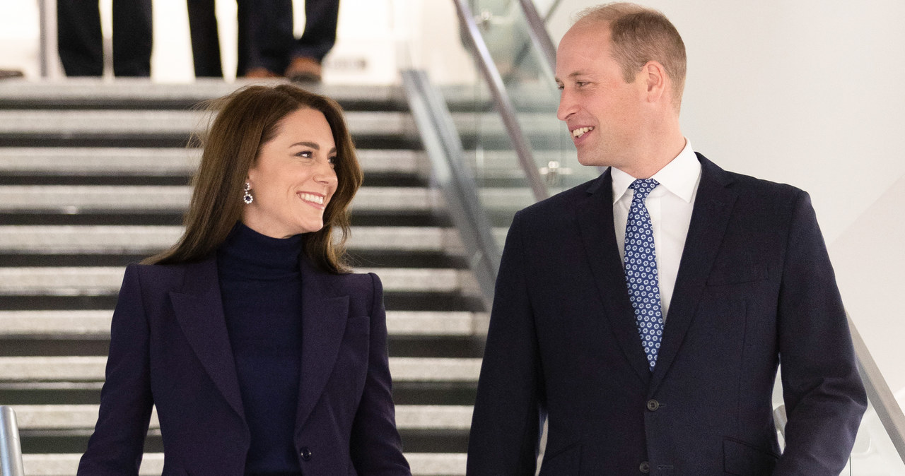 Książę William i księżna Kate w Bostonie /Getty Images