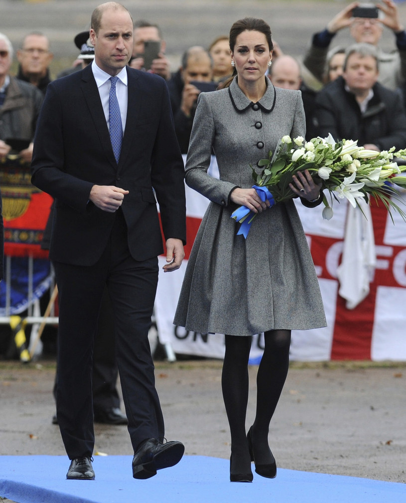 Książę William i księżna Kate w Leicester /DAVID HARTLEY/REX/Shutterstock;  /East News