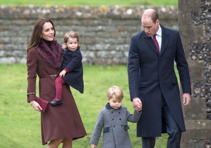 Książę William i księżna Kate z dziećmi /SilverHub/REX/Shutterstock /East News