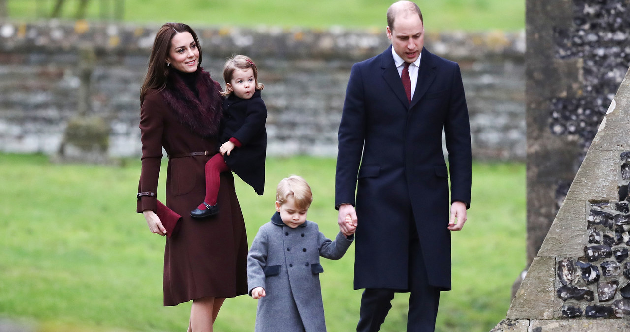 Książę William i księżna Kate z dziećmi /WPA Pool /Getty Images