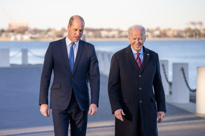 Książę William i prezydent USA Joe Biden /@POTUS /Twitter