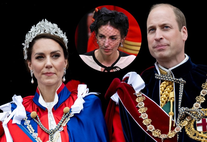 Książę William, Kate Middleton i Rose Hanbury /Rex Features/East News, UK Press Pool/UK Press /Getty Images