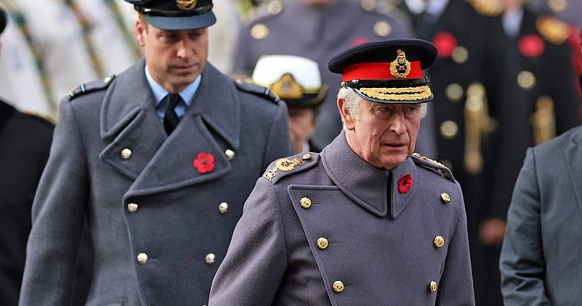 Książę William, król Karol III /Getty Images