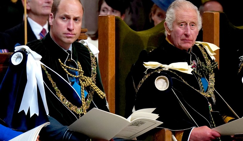 Książę William, król Karol III /Getty Images