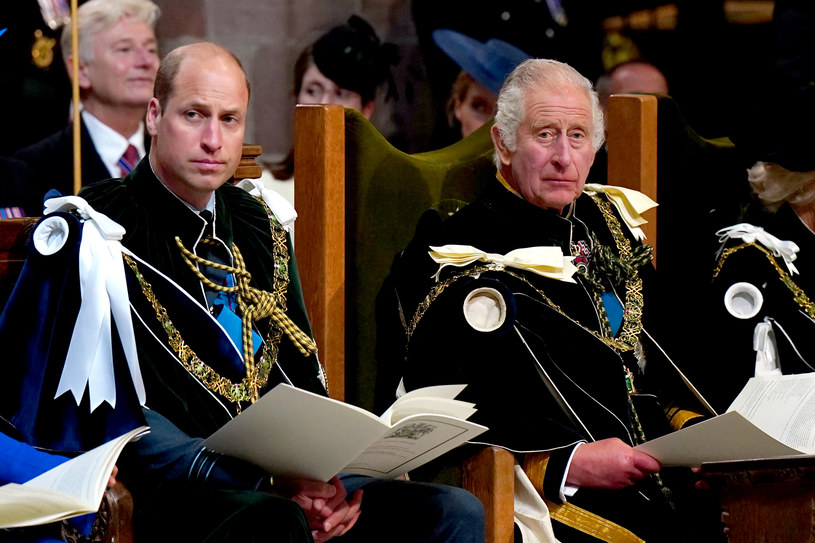 Książę William, król Karol III /Getty Images